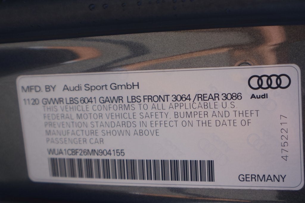 2021 Audi RS 6 4.2 quattro