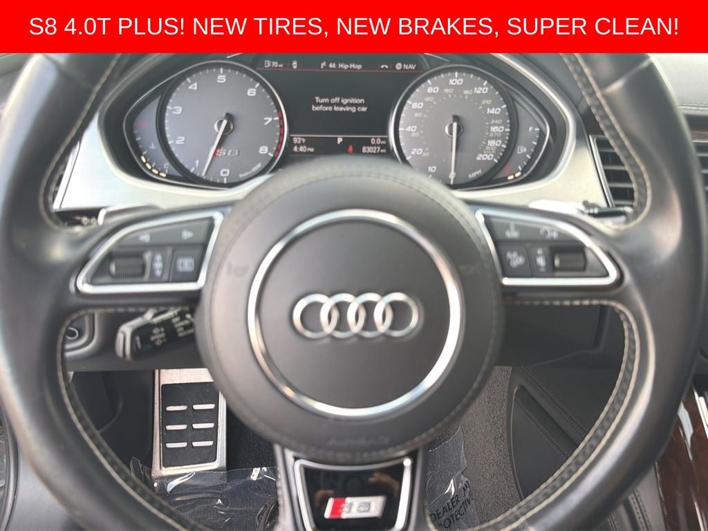 2017 Audi S8 4.0T Plus quattro