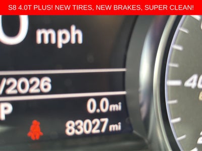 2017 Audi S8 4.0T Plus quattro