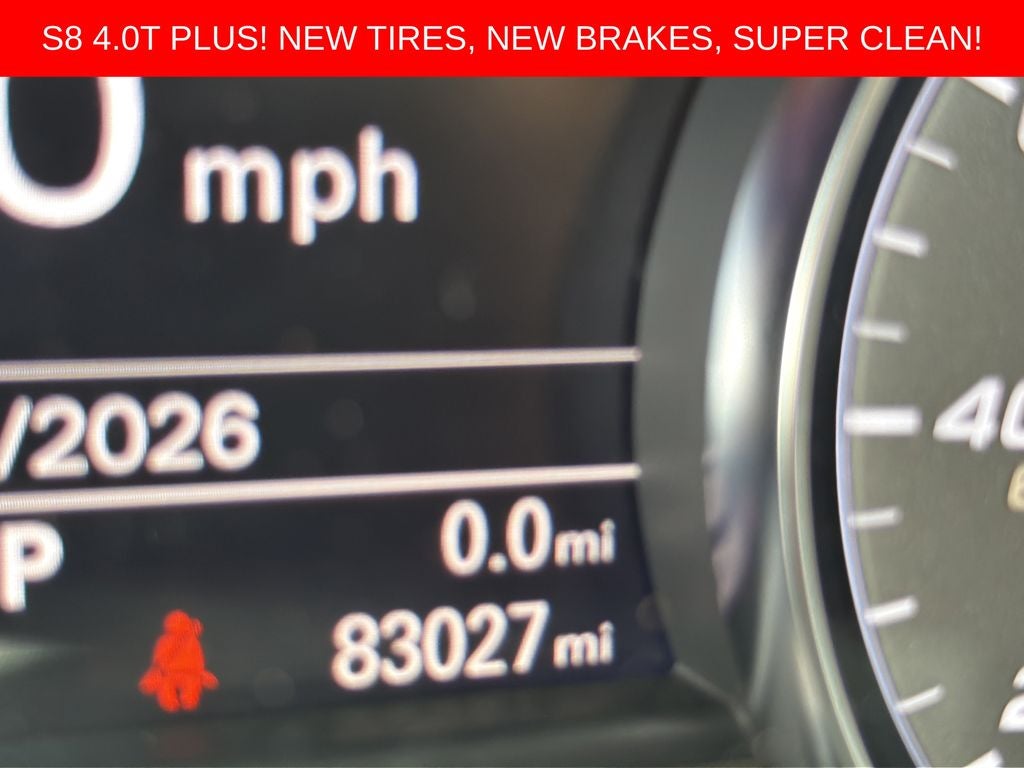 2017 Audi S8 4.0T Plus quattro