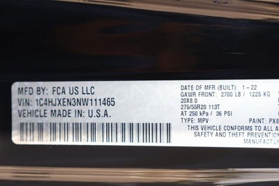 2022 Jeep Wrangler Unlimited Sahara High Altitude