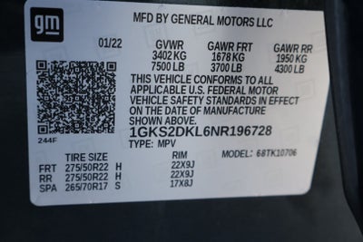 2022 GMC Yukon Denali