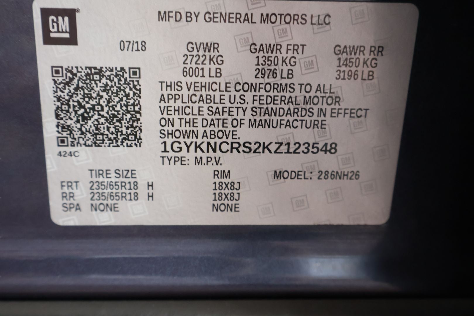 2019 Cadillac XT5 Luxury