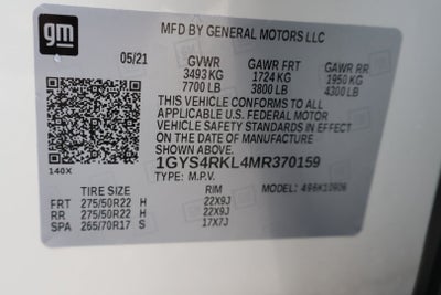 2021 Cadillac Escalade ESV Sport Platinum