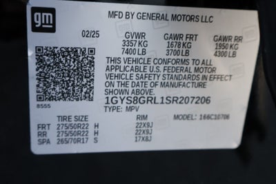 2025 Cadillac Escalade Sport Platinum