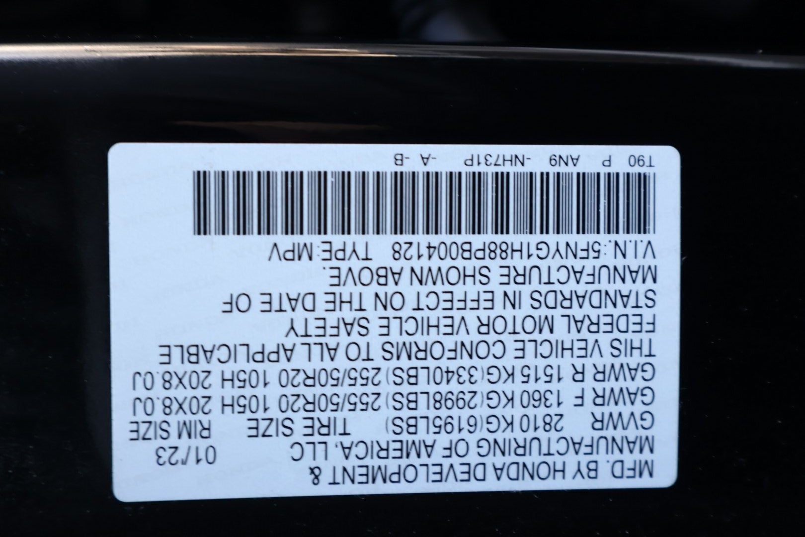 2023 Honda Pilot Elite