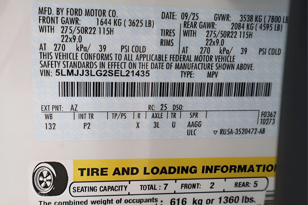 2025 Lincoln Navigator L Reserve