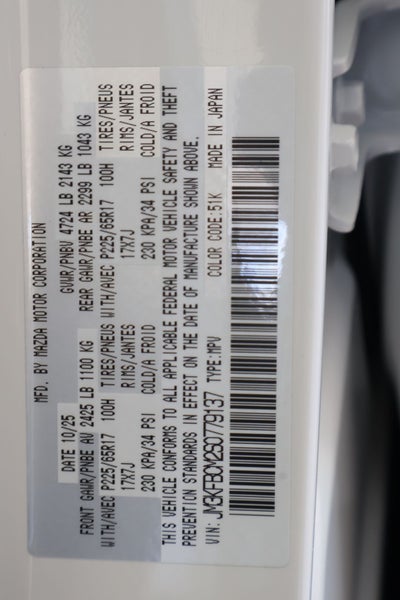 2025 Mazda Mazda CX-5 2.5 S Preferred Package