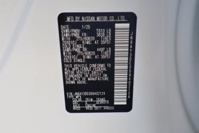 2025 Nissan Armada PRO-4X