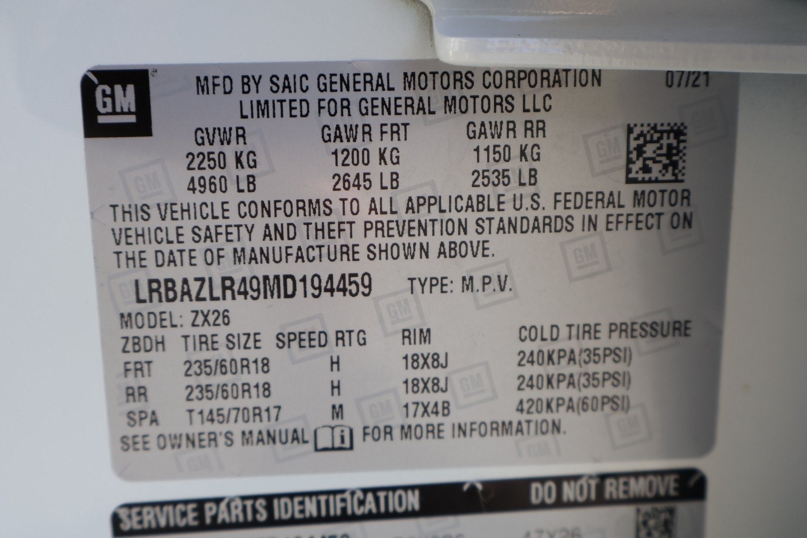 2021 Buick Envision Preferred