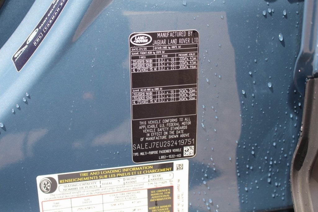 2025 Land Rover Defender 110 S