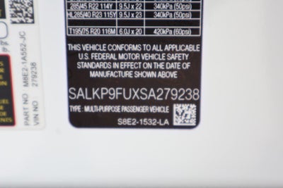 2025 Land Rover Range Rover SE