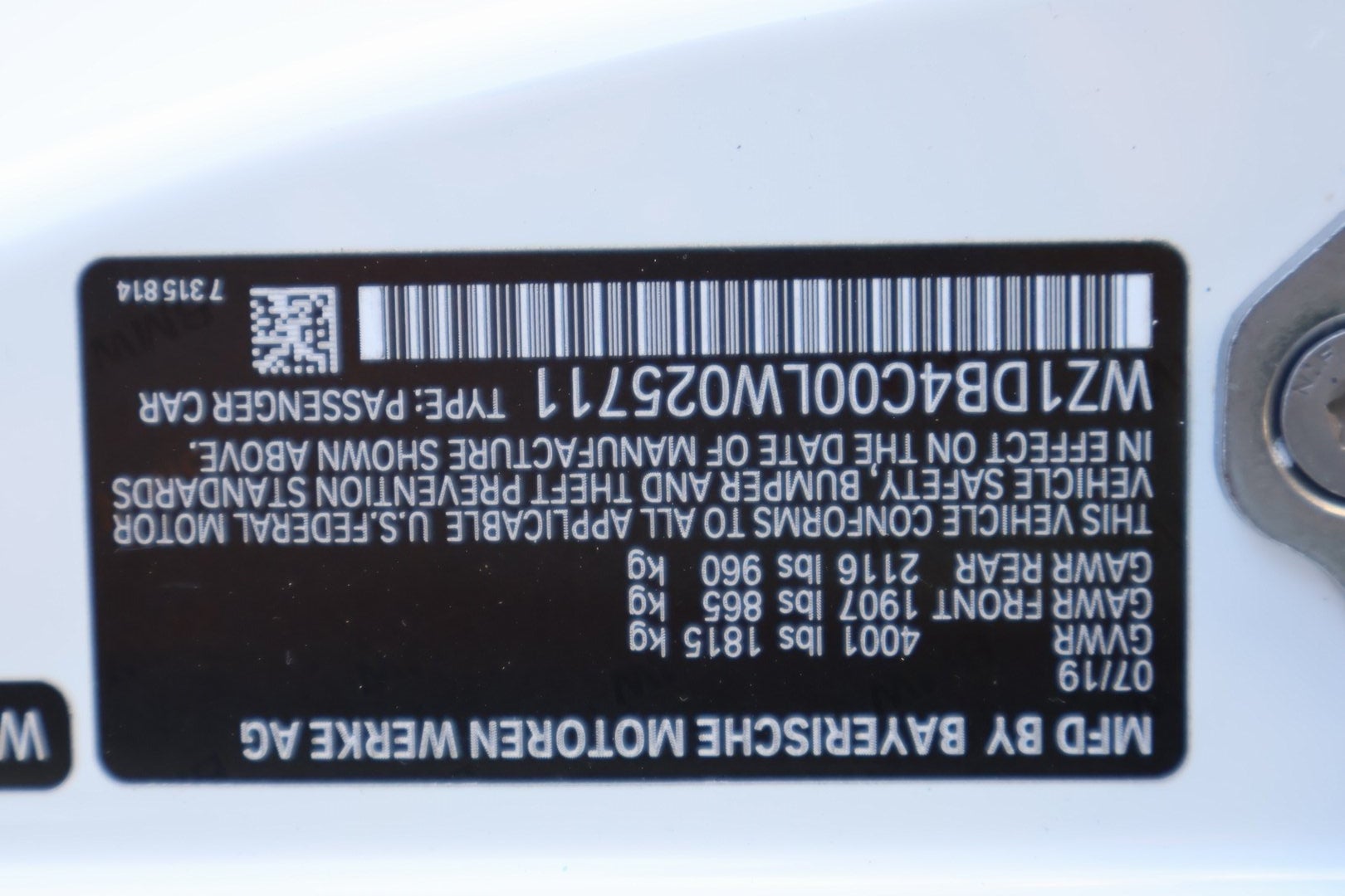 2020 Toyota Supra 3.0