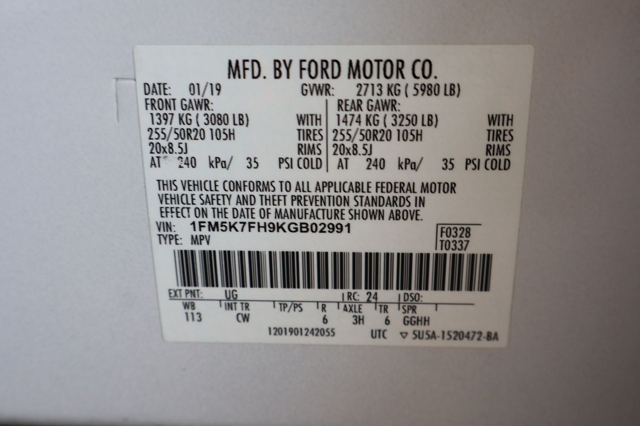 2019 Ford Explorer Limited