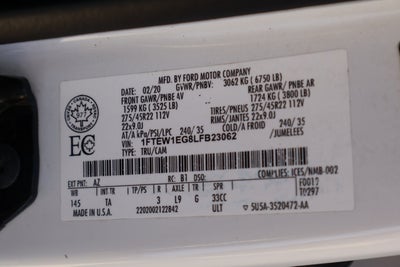 2020 Ford F-150 Limited