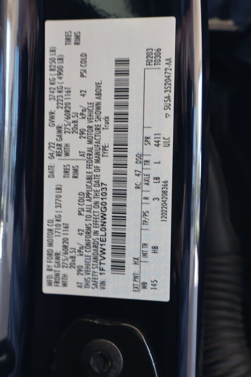 2022 Ford F-150 Lightning Lariat