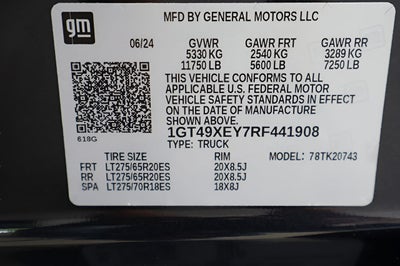 2024 GMC Sierra 2500HD Denali Ultimate