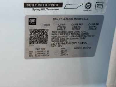 2025 Cadillac XT5 Luxury