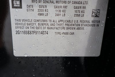 2015 Chevrolet Impala LTZ 2LZ