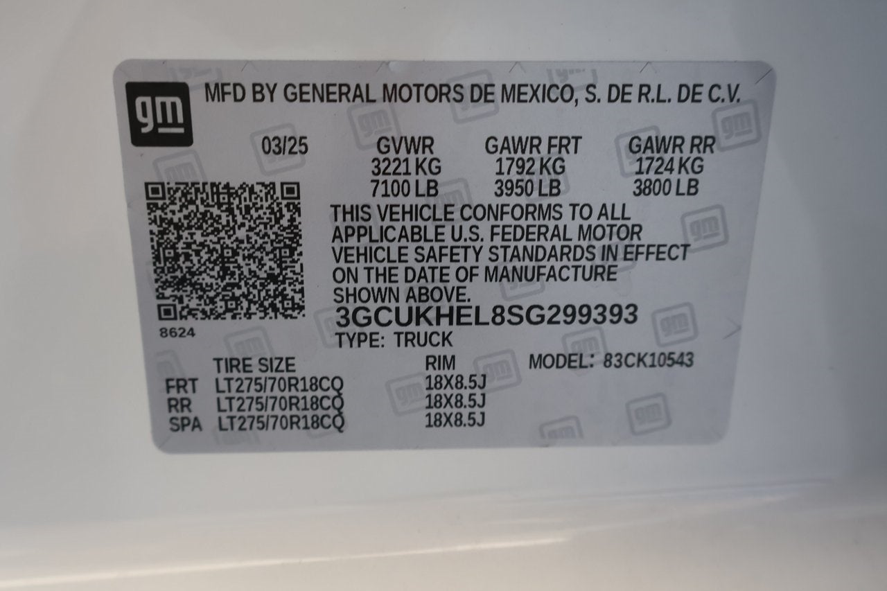 2025 Chevrolet Silverado 1500 ZR2