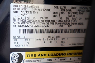 2021 Lincoln Navigator Reserve