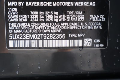2026 BMW X7 xDrive40i