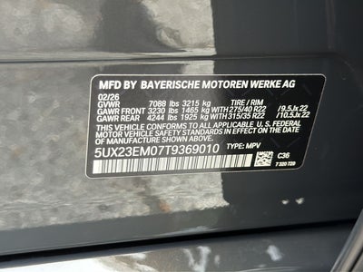 2026 BMW X7 xDrive40i