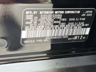 2025 Mitsubishi Outlander SE