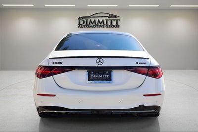 2023 Mercedes-Benz S-Class S 580 4MATIC®