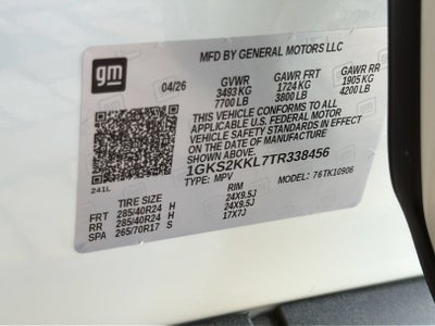 2026 GMC Yukon XL Denali Ultimate