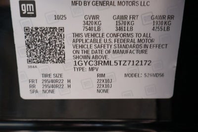 2026 Cadillac VISTIQ Platinum