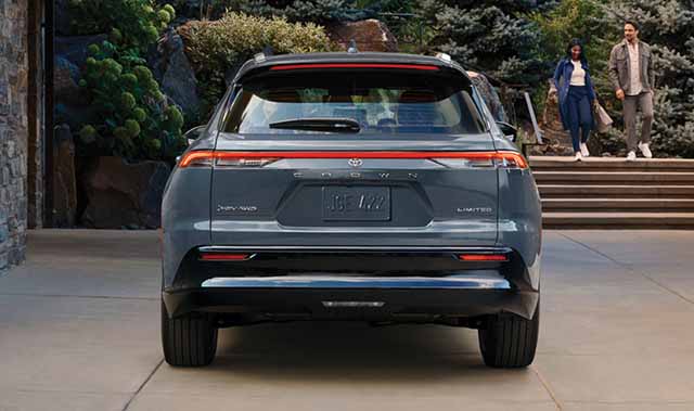 Rear end and exhaust new stylish tail lights