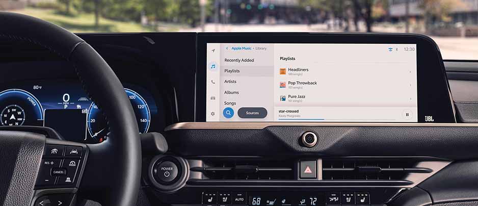 Large multimedia touchscreen