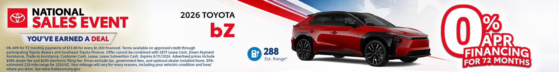 bZ special offer