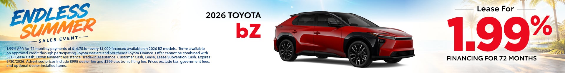bZ special offer