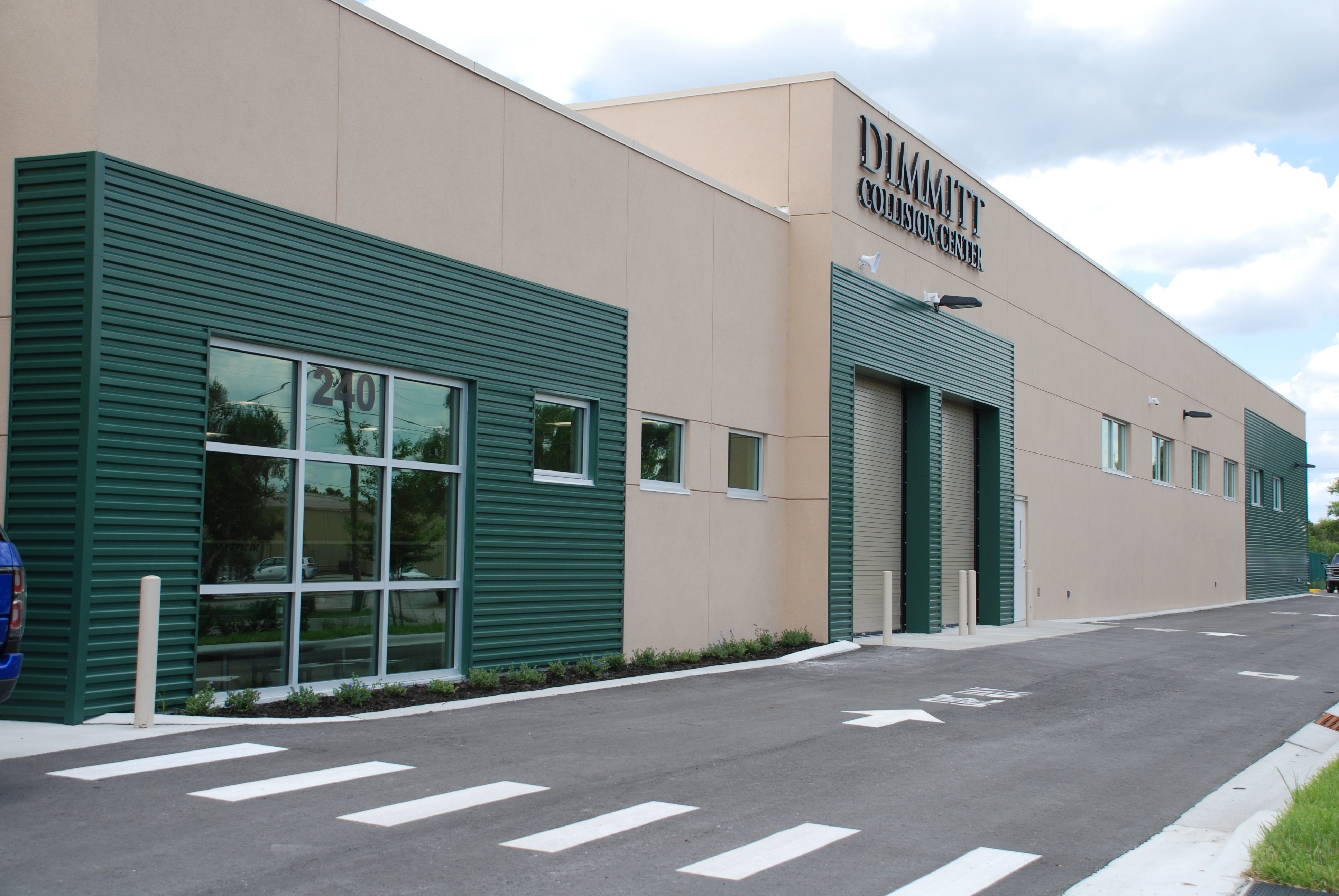 Outside Dimmitt Collision Center