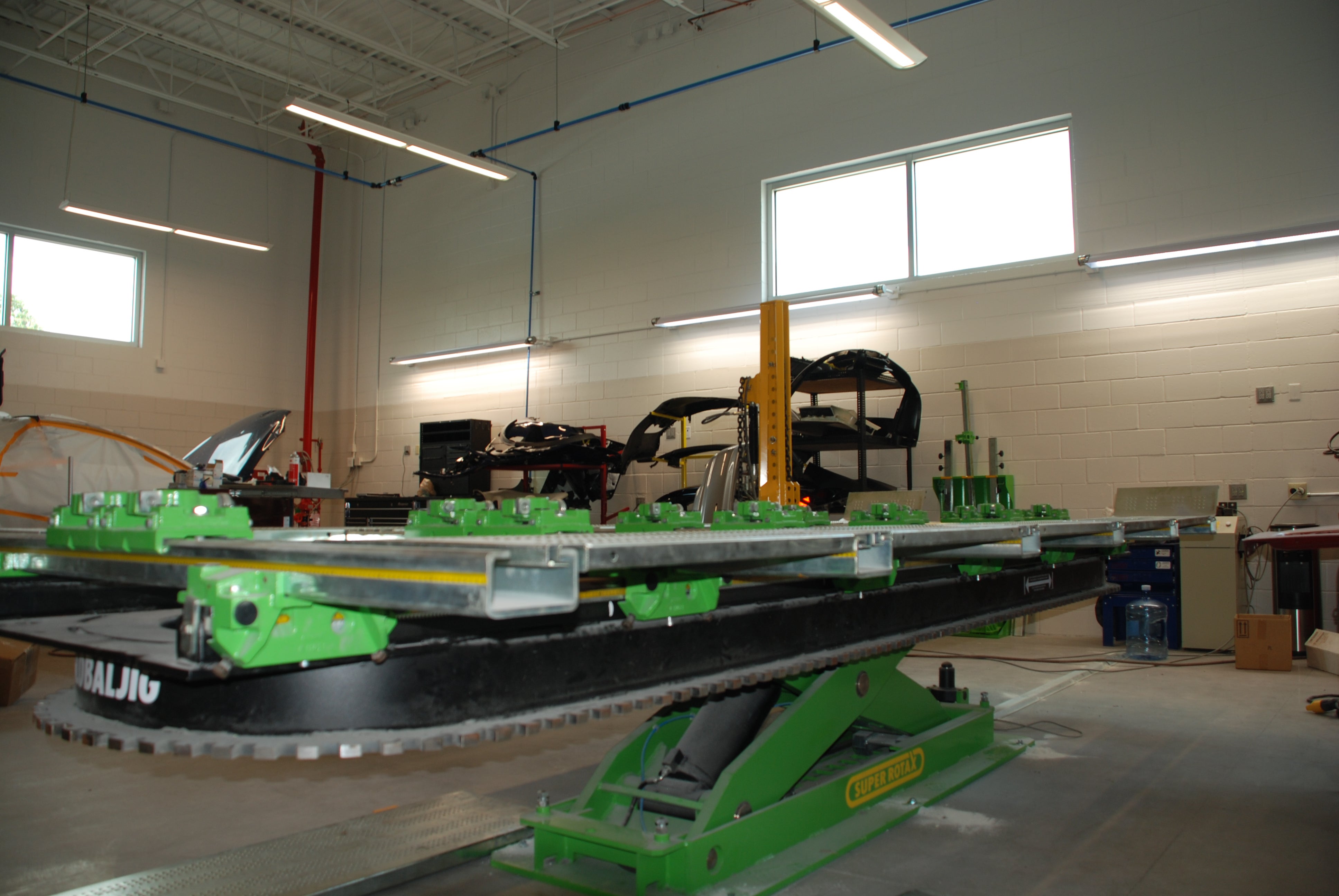 Inside Collision Center service area 2