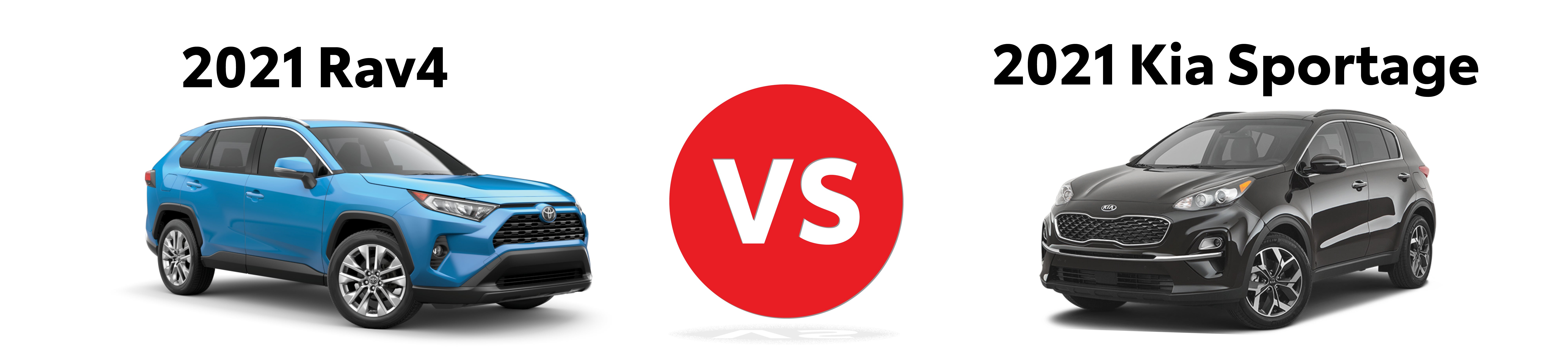 2021 Toyota Rav4 vs 2021 Kia Sportage
