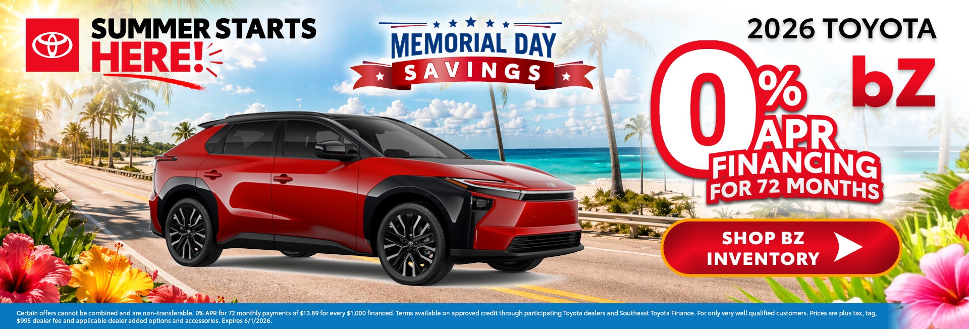 0% financing for 72 months