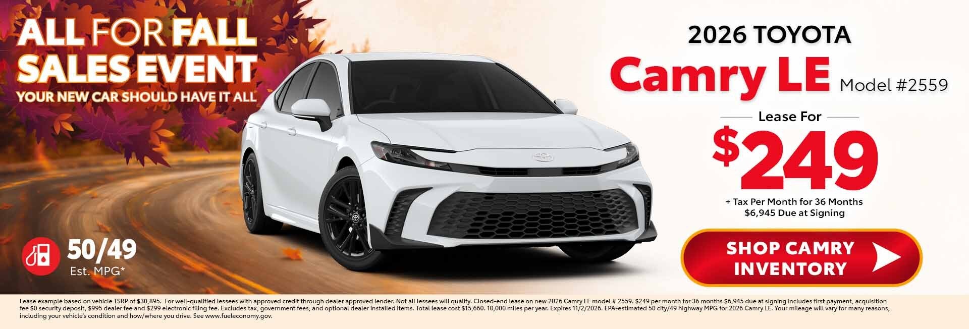 2026 camry 