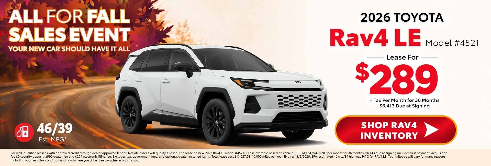 rav4 deals 