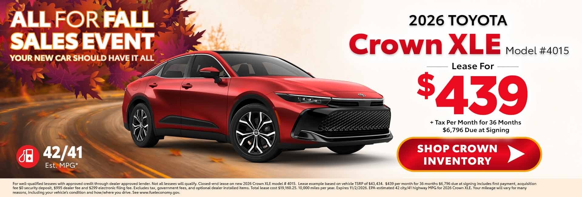 crown lease offer