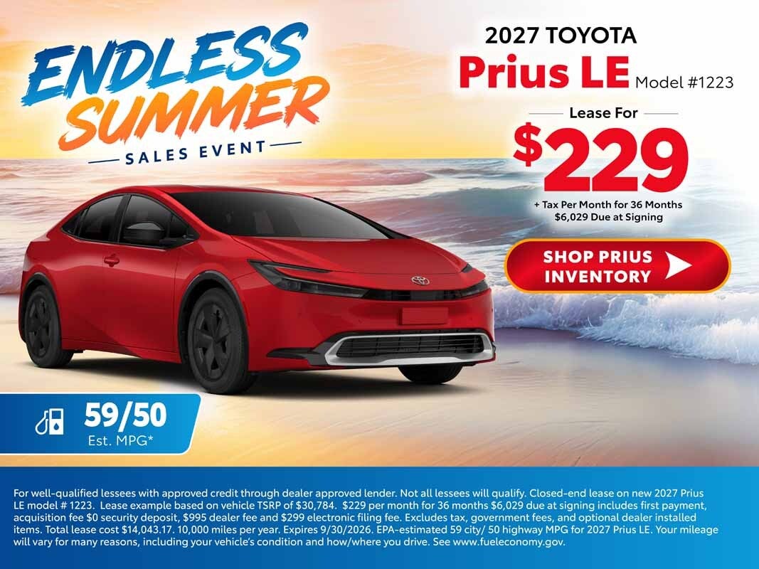 2027 toyota prius deals