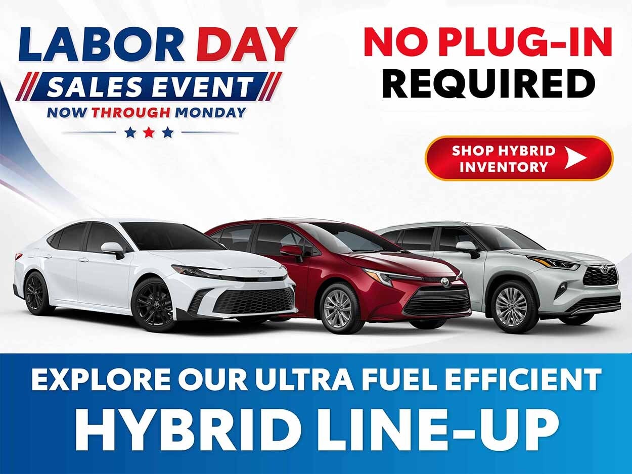 hybrid toyota vehicles 