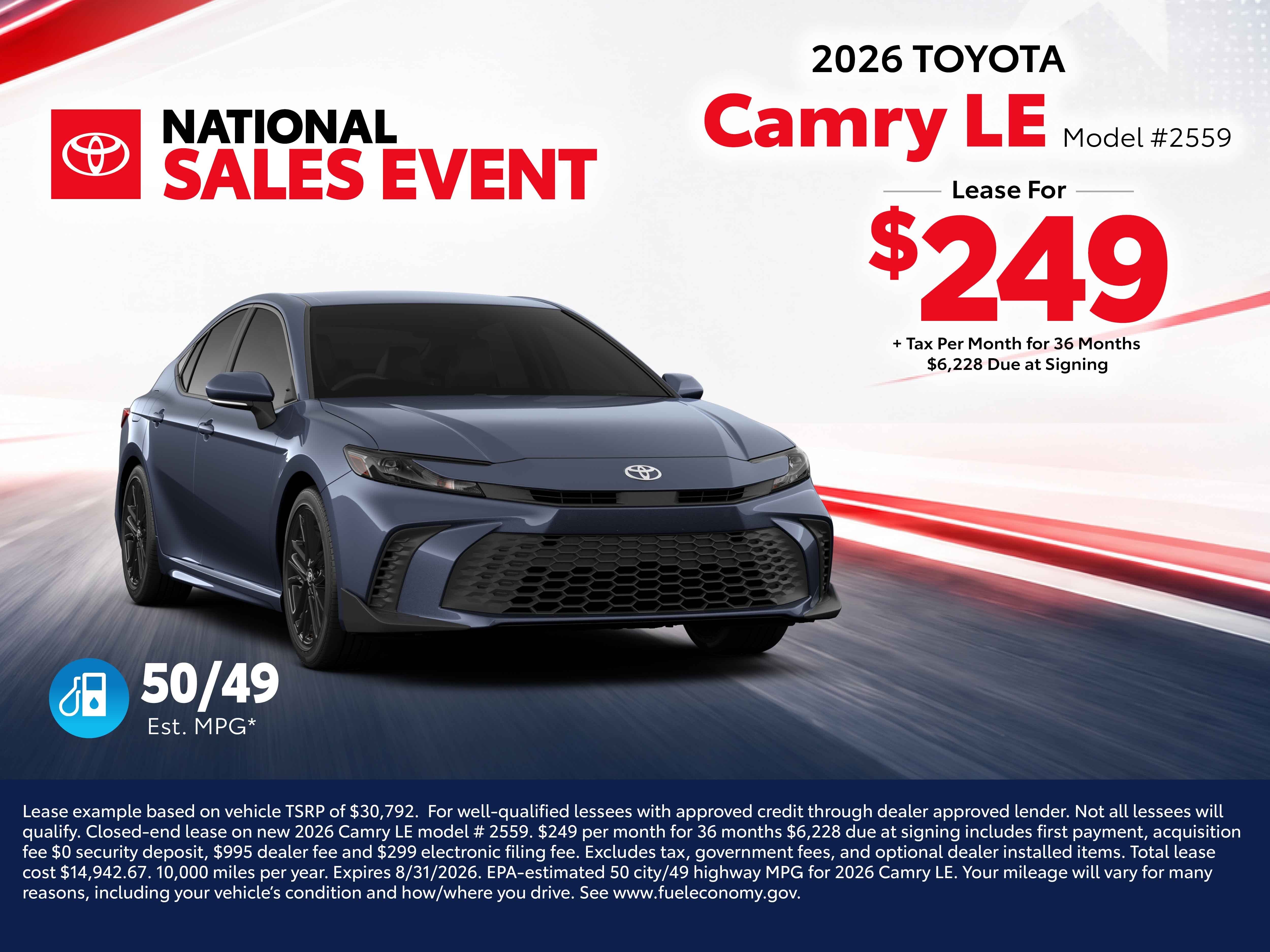 2026 Camry LE