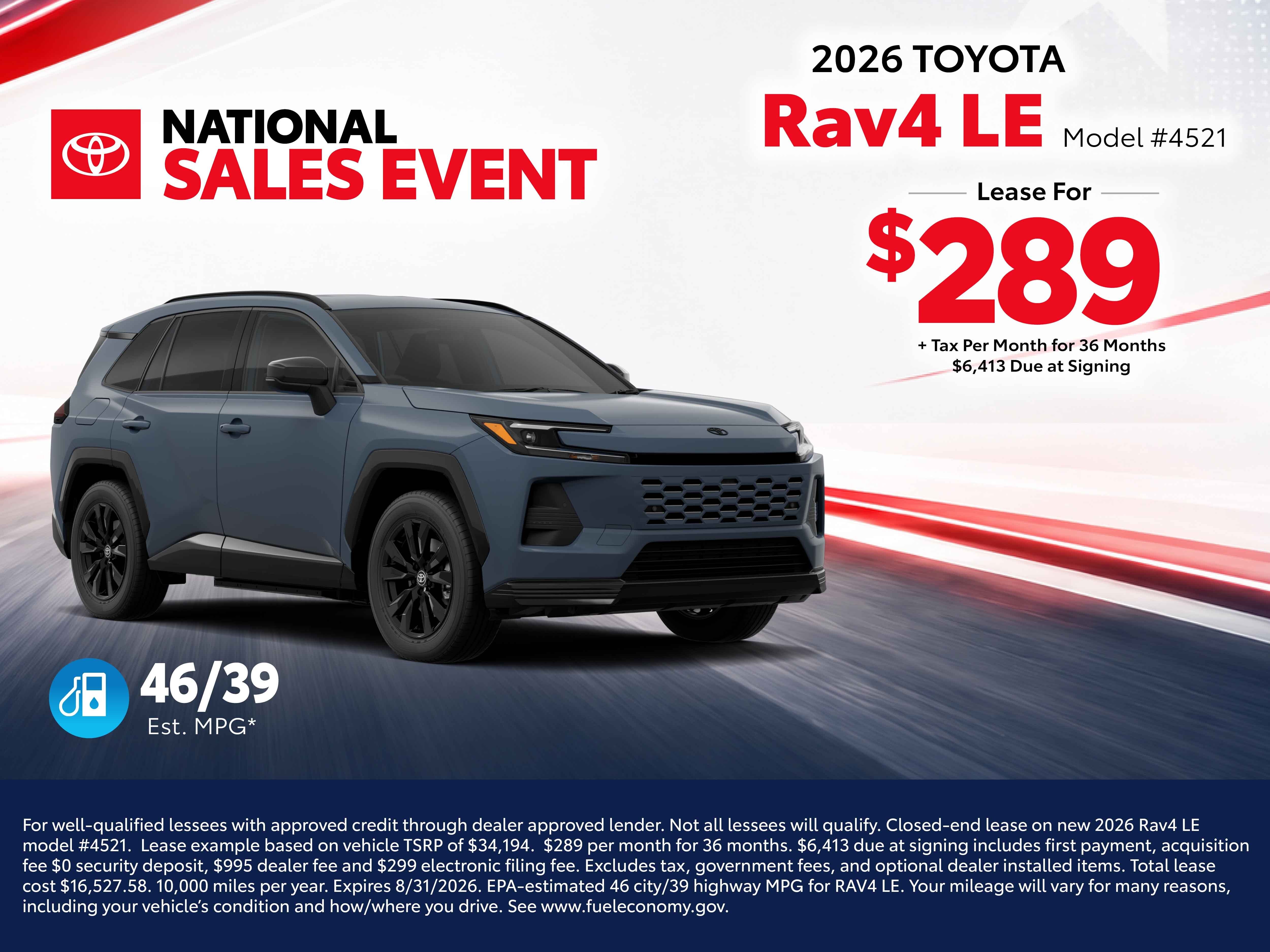 2026 Rav4
