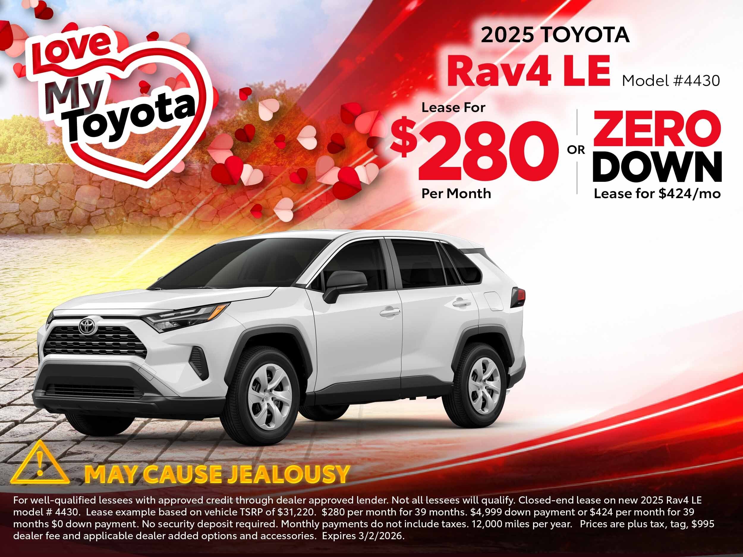 2025 Rav4 LE