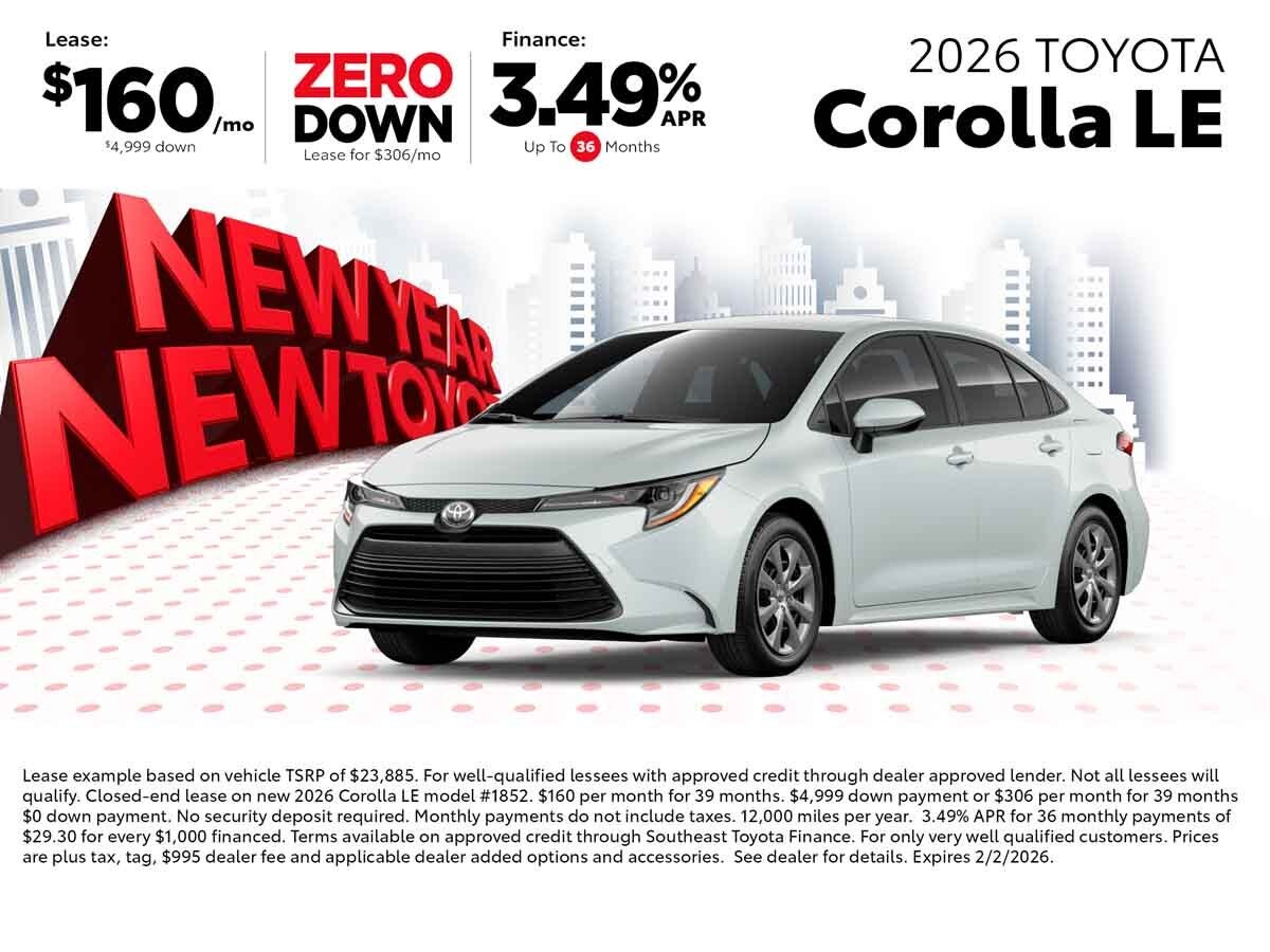 2026 Corolla LE