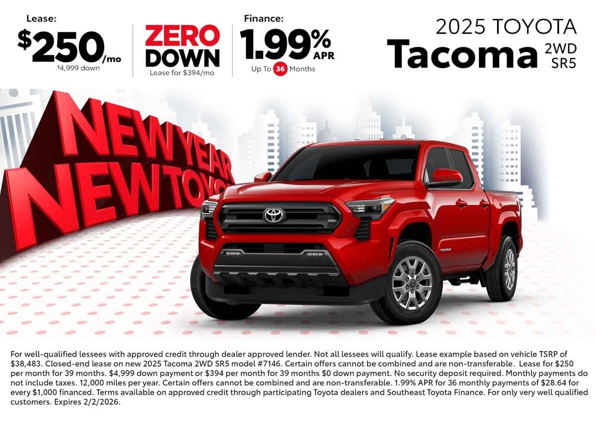 2025 Tacoma 2WD SR5