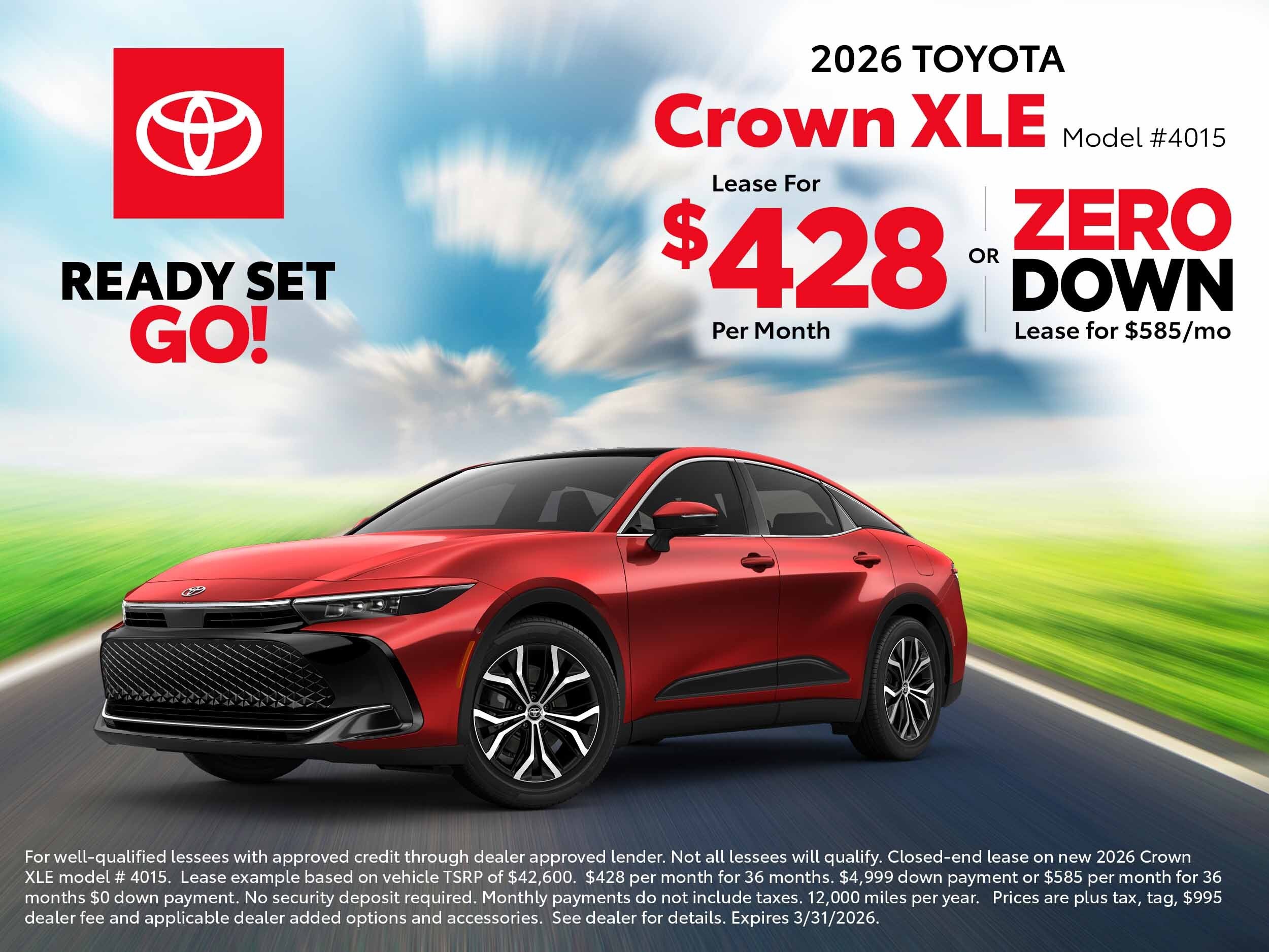 2026 Toyota Crown XLE